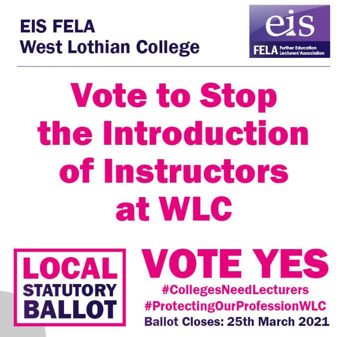 WLC ballot/campaign posters 